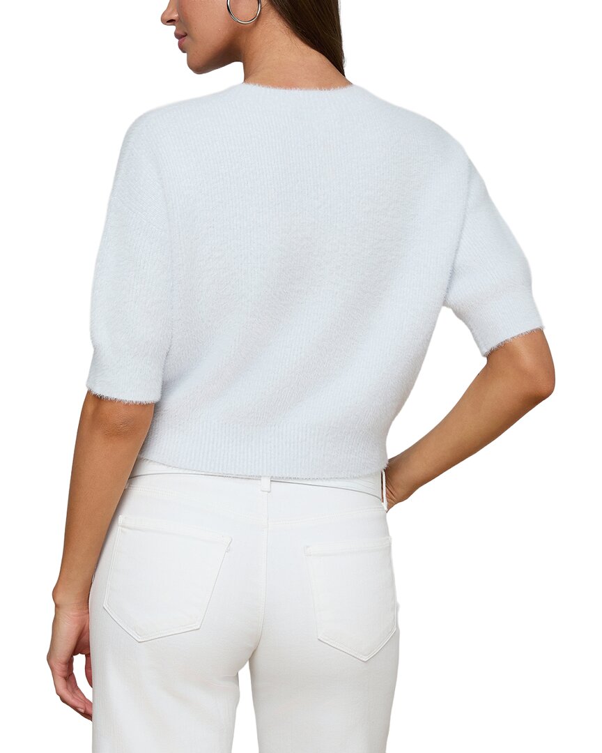 L’Agence Guinevere Crop Crewneck Top