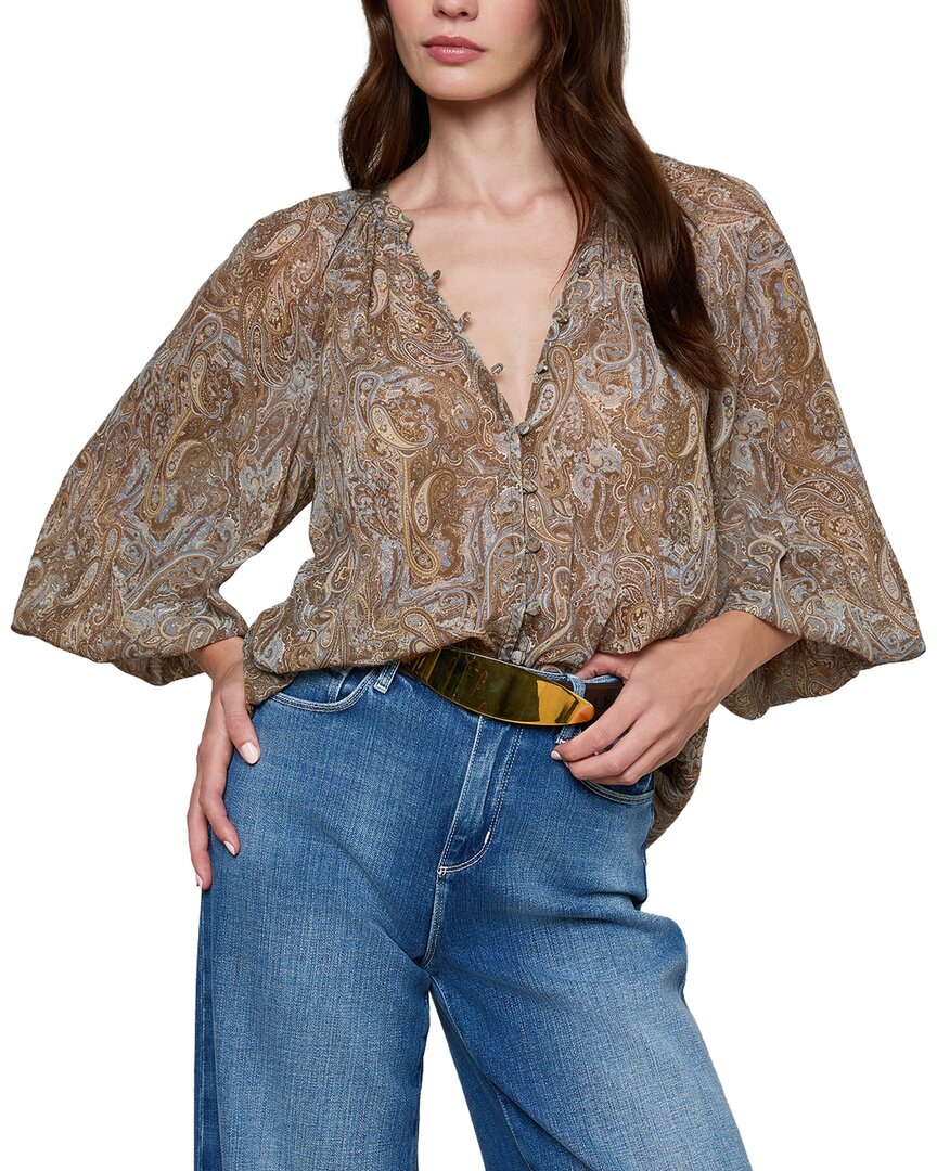 L’Agence Teagan Dolman Sleeve Blouse