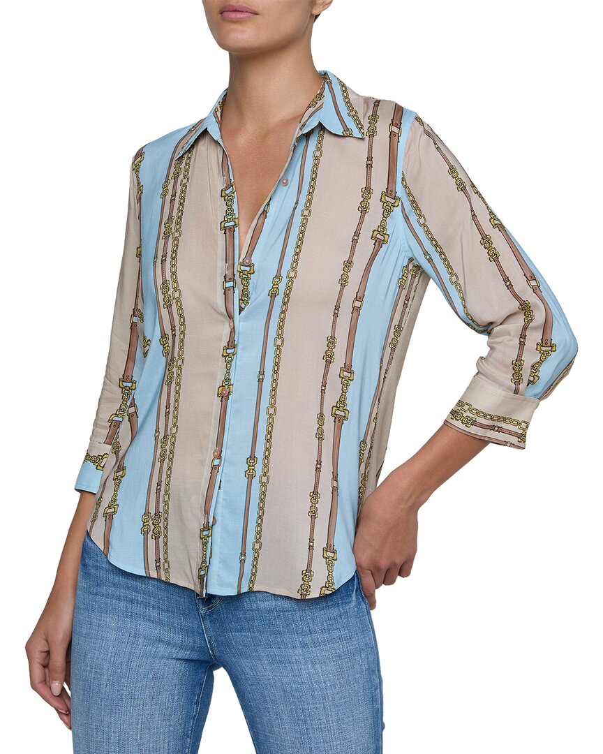 L’Agence Camille 3/4 Sleeve Blouse