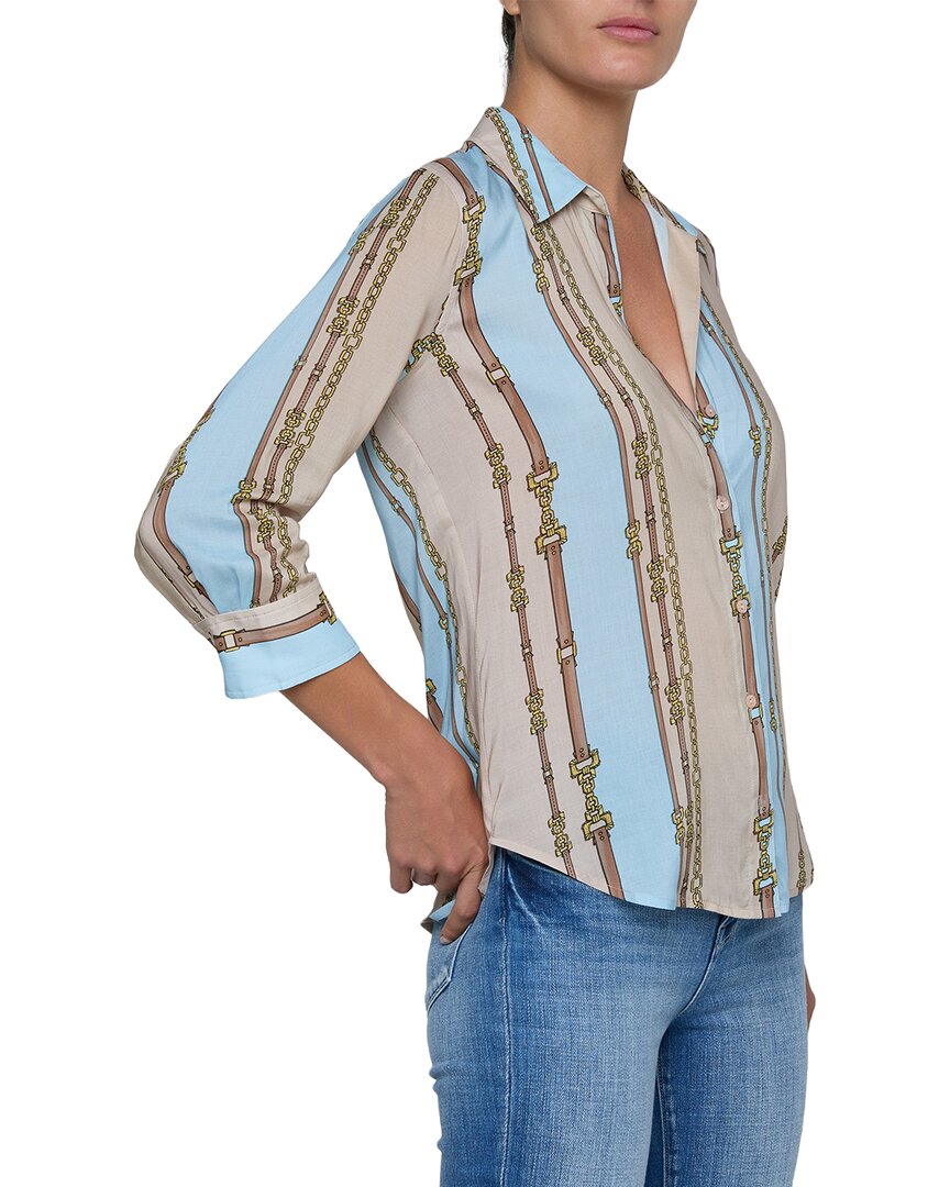 L’Agence Camille 3/4 Sleeve Blouse