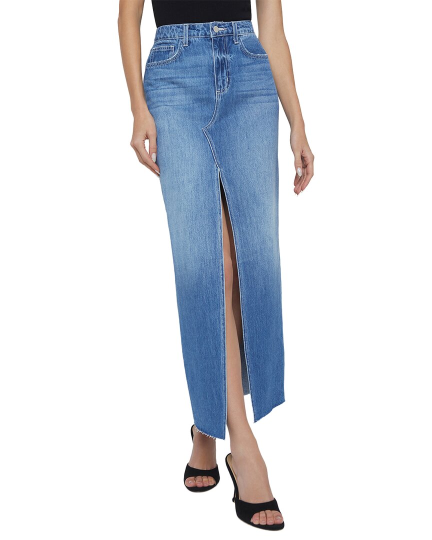 L’Agence Rysa Slit Front Maxi Skirt