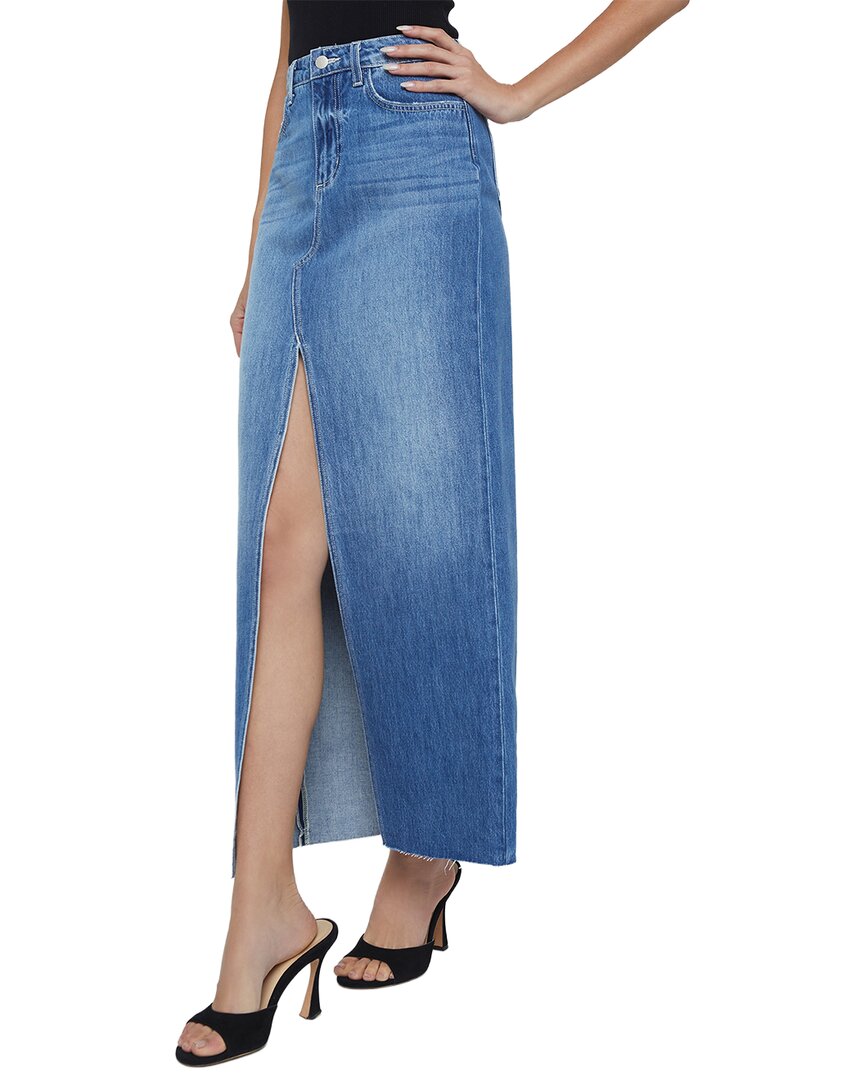 L’Agence Rysa Slit Front Maxi Skirt