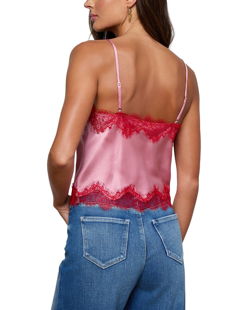 L’Agence Kimber Lace Insert Silk Cami