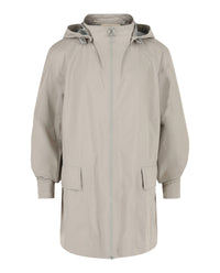 Ferragamo Mens Hooded Gancini Rain Jacket