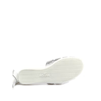 Hogan Flat Metallic Sandals