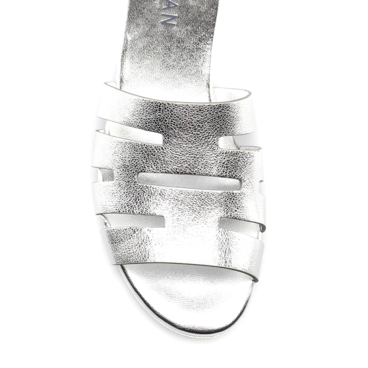Hogan Flat Metallic Sandals