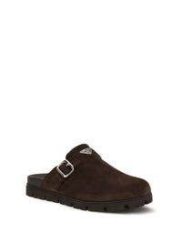 PRADA Prada Men Suede Mules