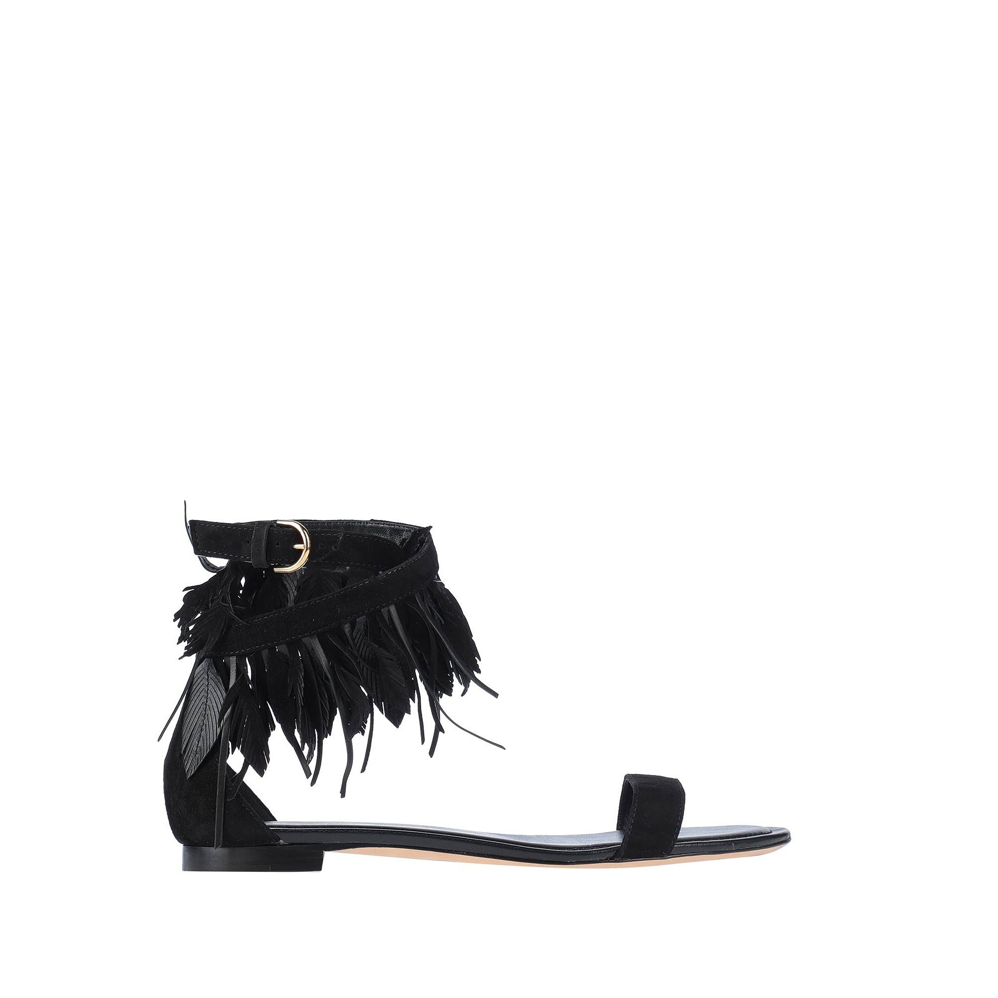 Tod's Cuoio Suede Sandals