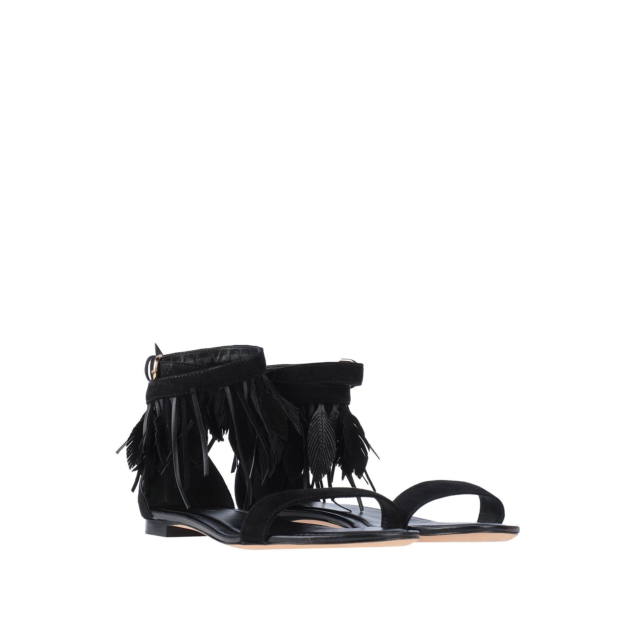 Tod's Cuoio Suede Sandals