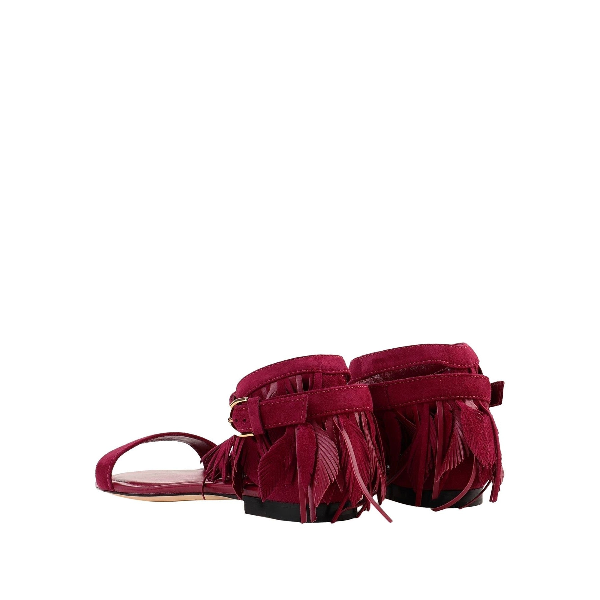 Tod's Cuoio Suede Sandals