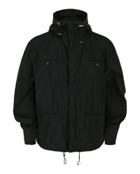 Ferragamo Mens Hooded Windbreaker Jacket