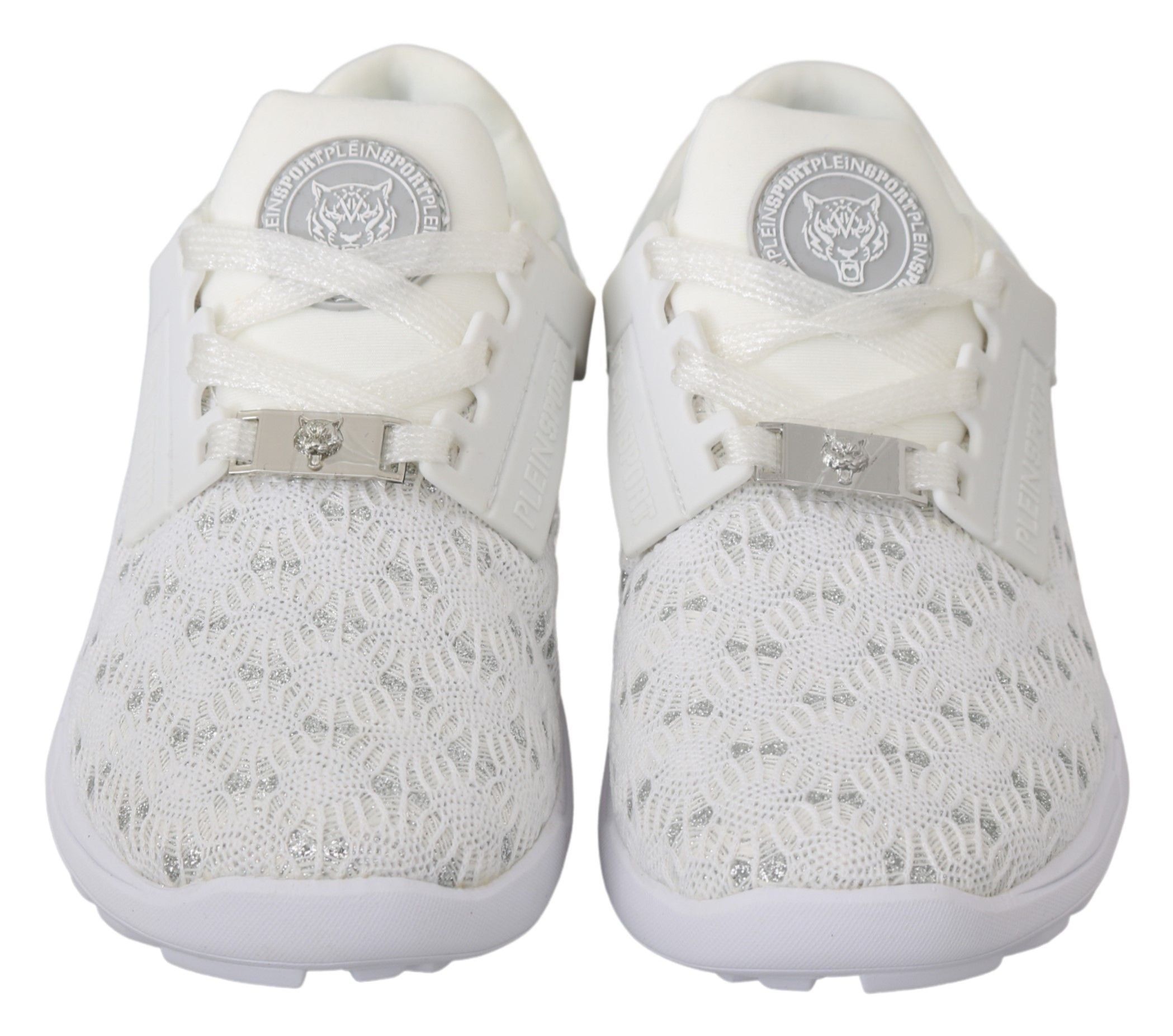 Philipp Plein Philipp Plein White Polyester Casual Sneakers Women's Shoes