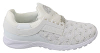 Philipp Plein Philipp Plein White Polyester Casual Sneakers Women's Shoes