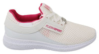 Philipp Plein Philipp Plein White Pink Polyester Becky Sneakers Women's Shoes