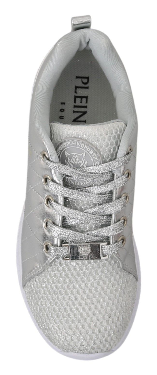 Philipp Plein Philipp Plein Gisella Silver Polyester Sneakers Women's Shoes
