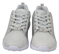 Philipp Plein Philipp Plein Gisella Silver Polyester Sneakers Women's Shoes