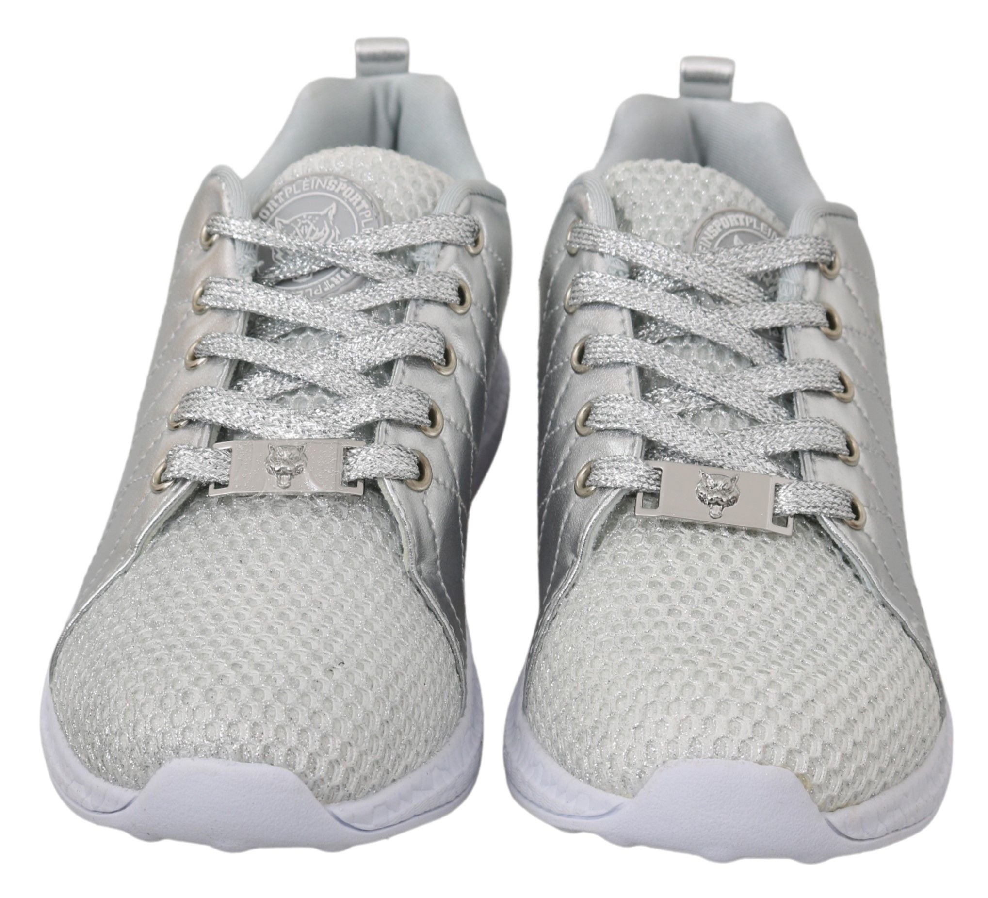 Philipp Plein Philipp Plein Gisella Silver Polyester Sneakers Women's Shoes