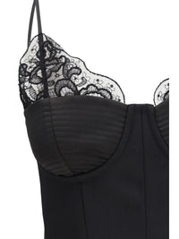 Nissa Women Wool-Blend Lace Top