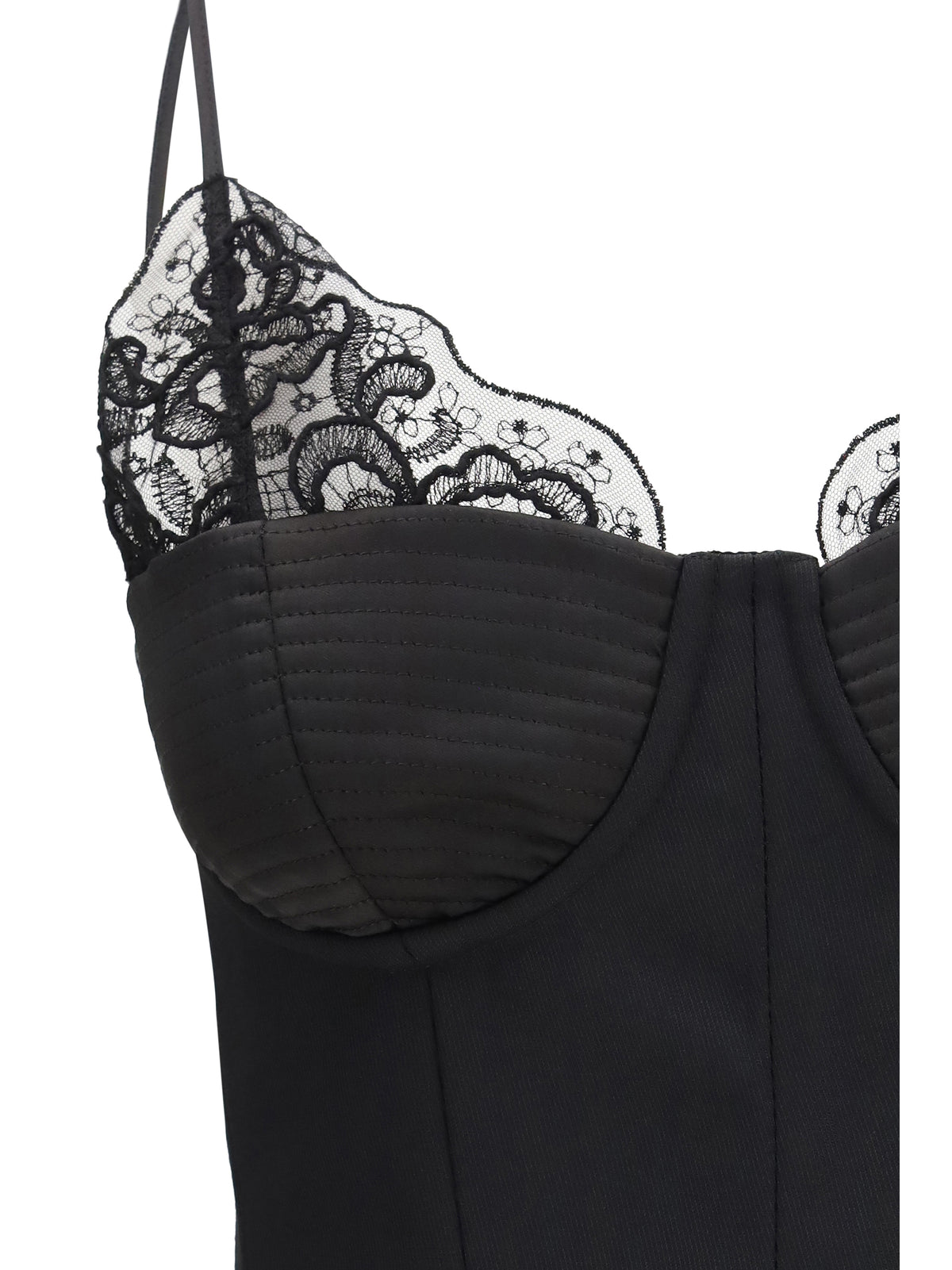 Nissa Women Wool-Blend Lace Top