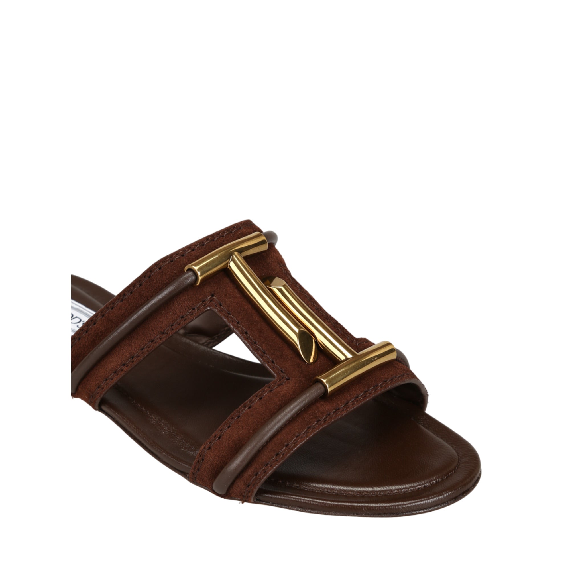 Tod's Double T Suede Sandals