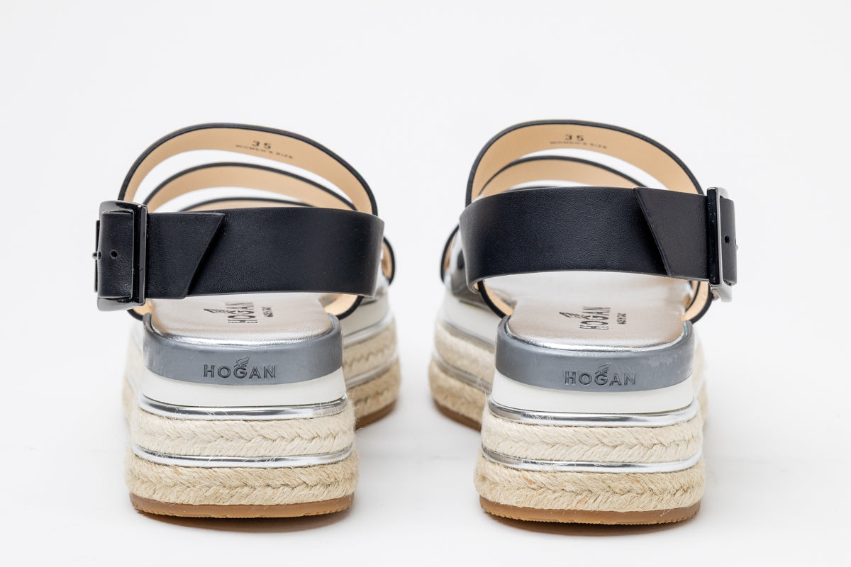 Hogan Platform Sandals