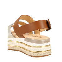 Hogan Panelled Platform Sandals
