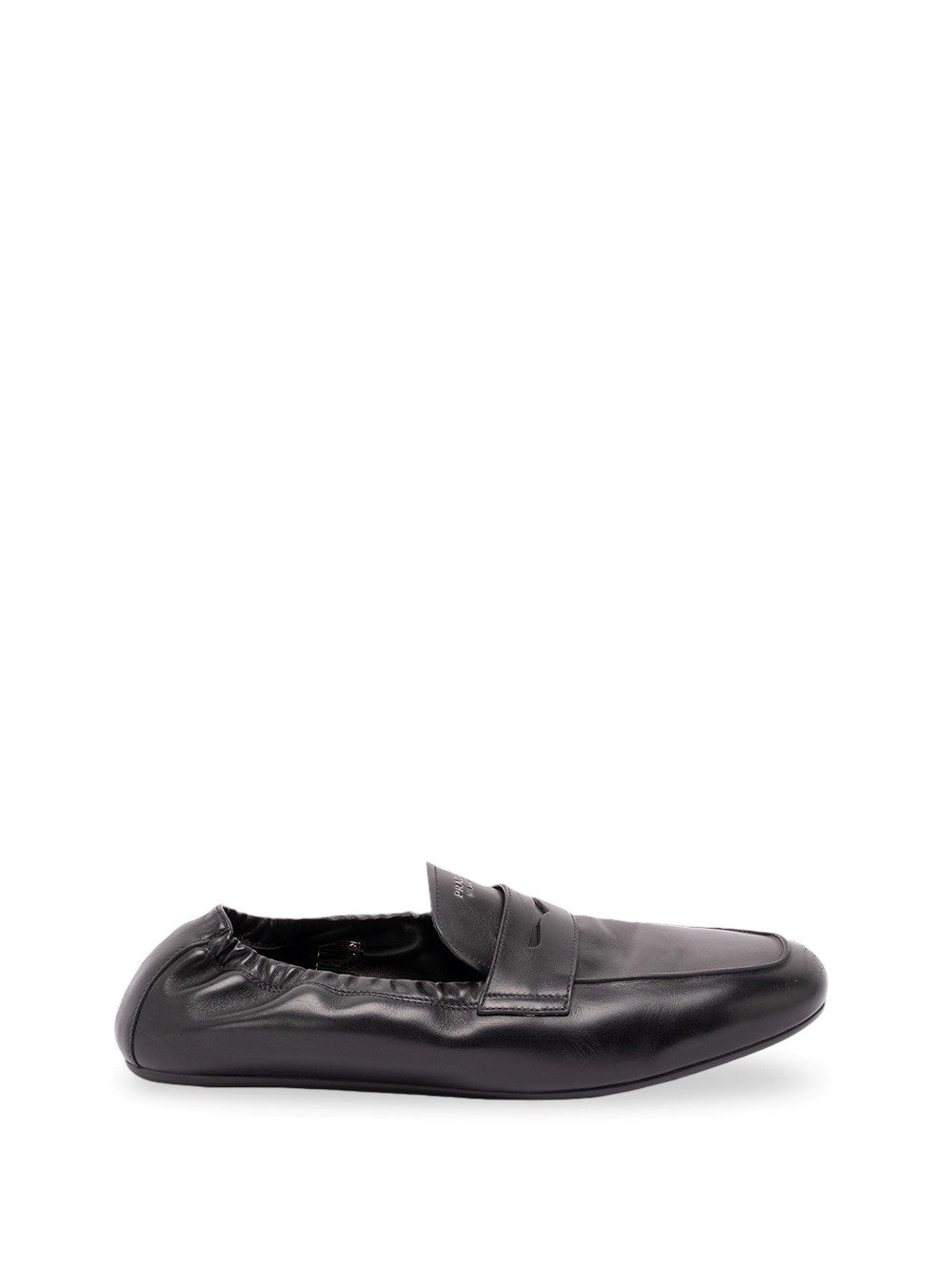 Prada Prada Men Shuffle Antiqued Leather Loafers