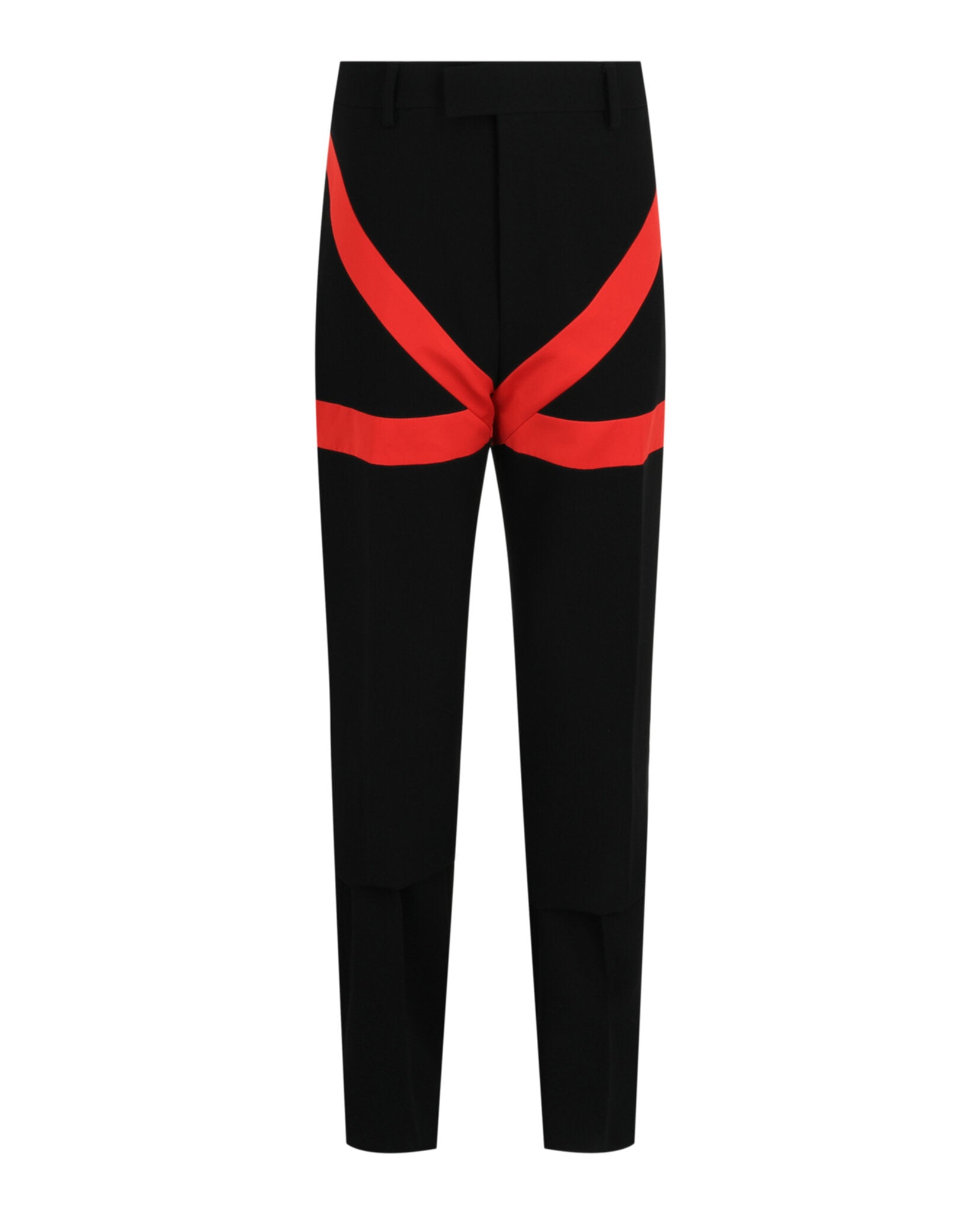 Ferragamo Mens Satin Striped Pants