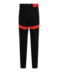 Ferragamo Mens Satin Striped Pants