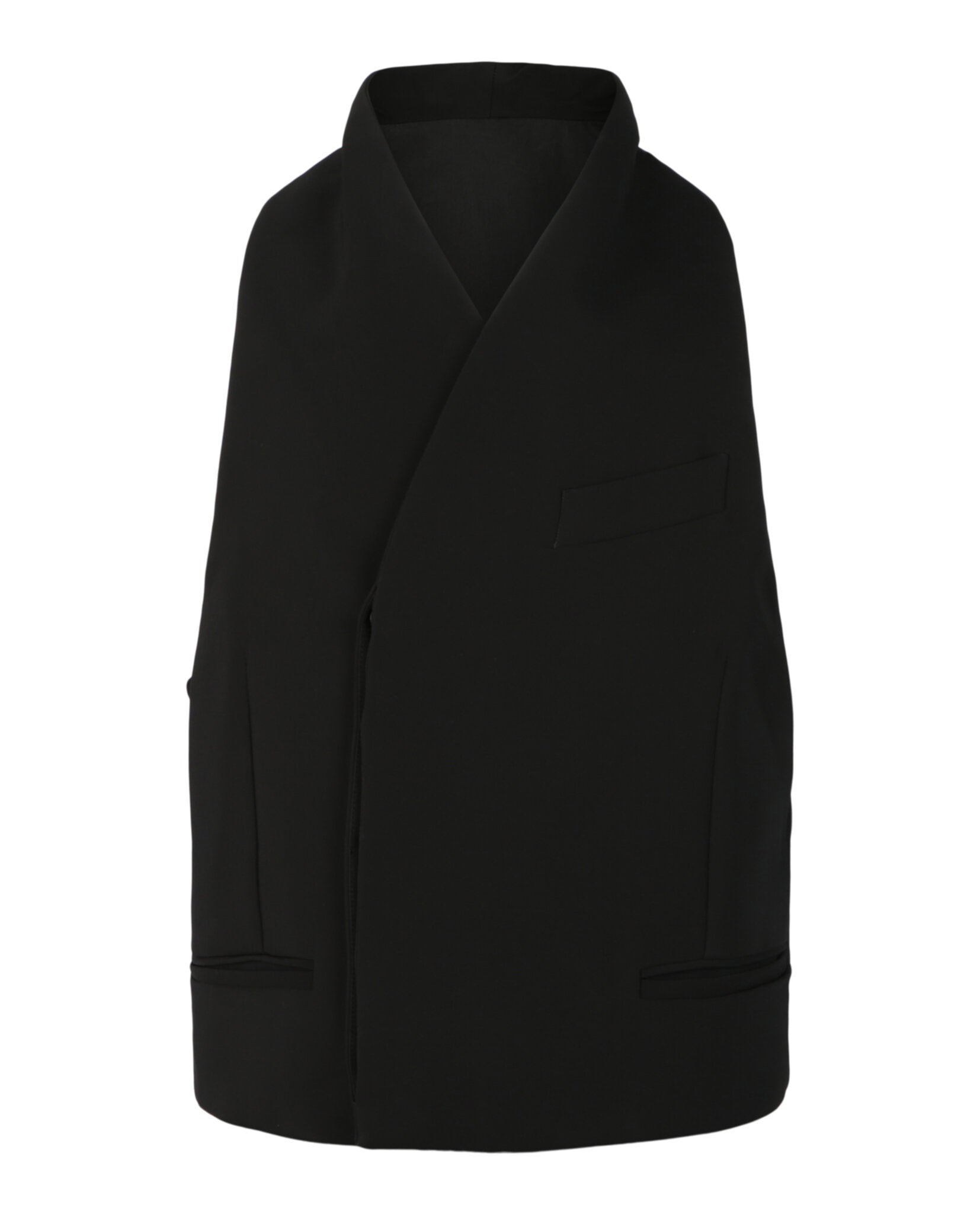 Ferragamo Mens Double Breasted Fitted Vest