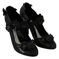 Dolce & Gabbana Elegant Crystal Cinderella Women's Pumps (Pre-Loved)