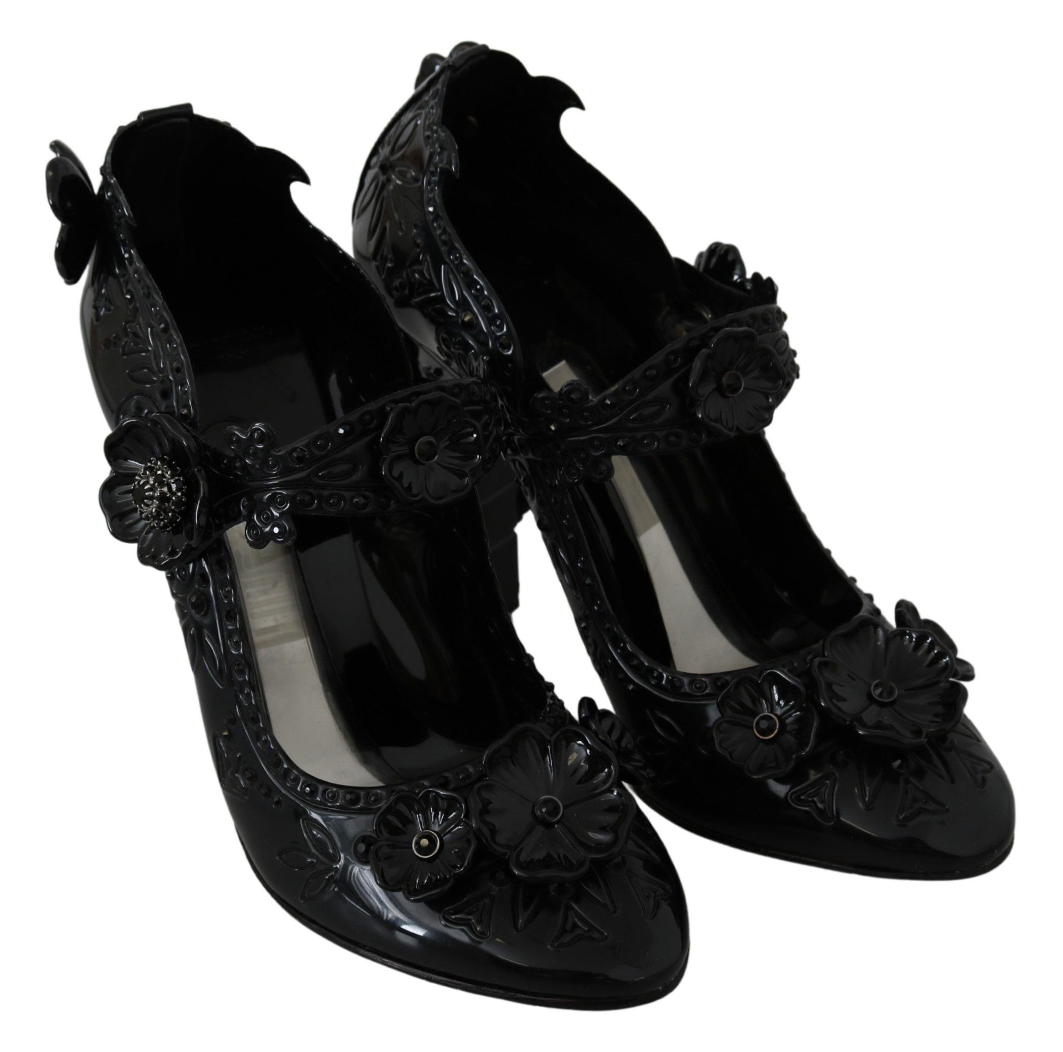 Dolce & Gabbana Elegant Crystal Cinderella Women's Pumps (Pre-Loved)