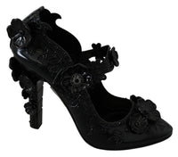 Dolce & Gabbana Elegant Crystal Cinderella Women's Pumps (Pre-Loved)