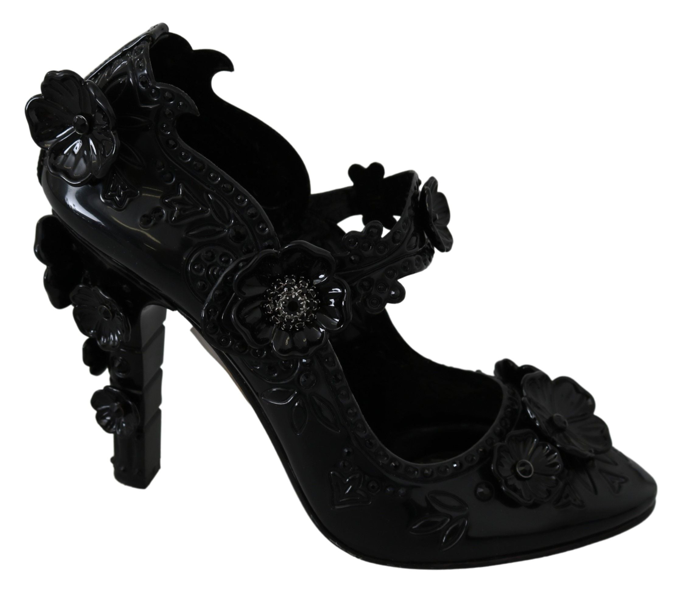 Dolce & Gabbana Elegant Crystal Cinderella Women's Pumps (Pre-Loved)