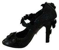 Dolce & Gabbana Elegant Crystal Cinderella Women's Pumps (Pre-Loved)