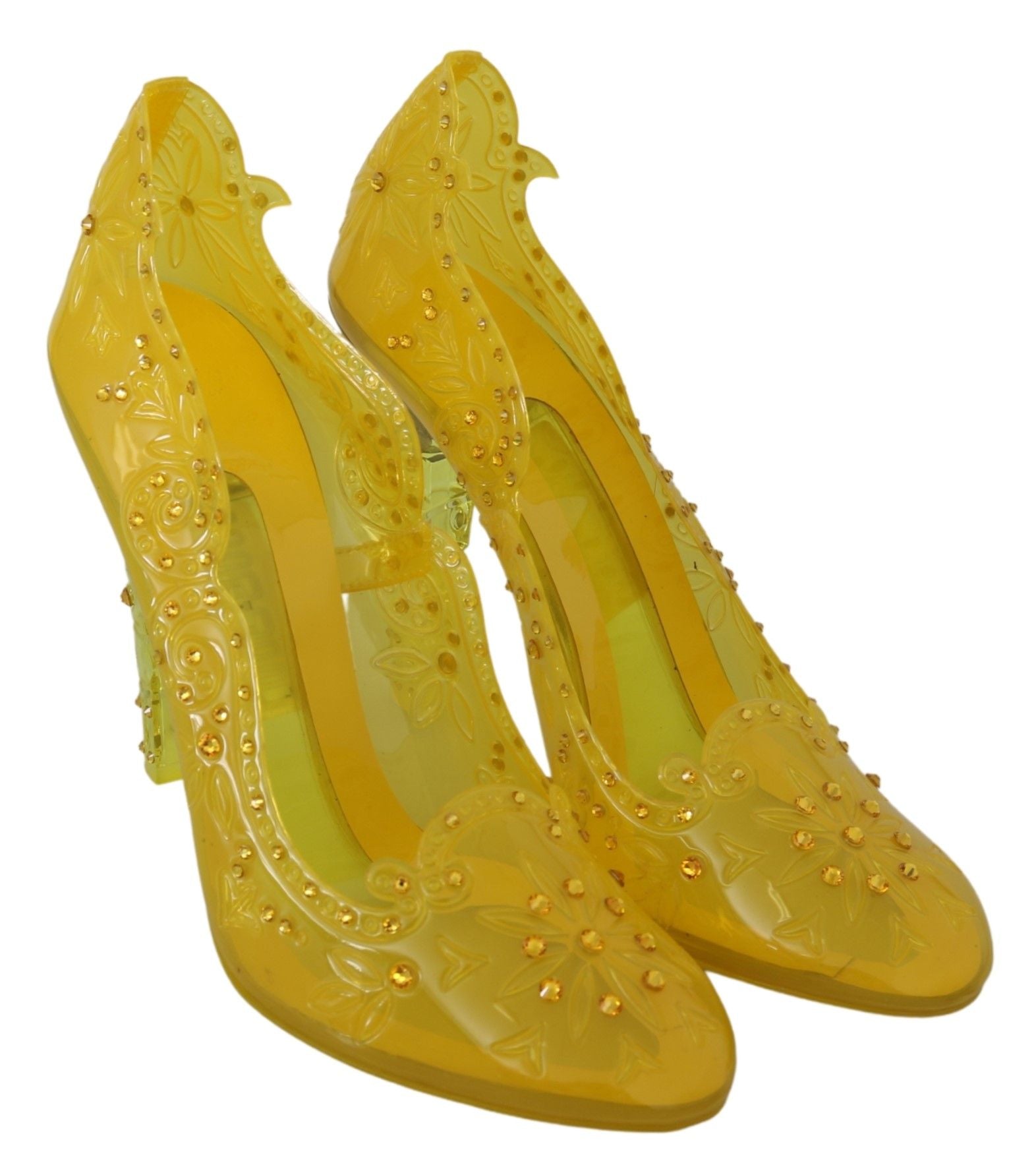 Dolce & Gabbana Enchanting Cinderella Crystal Women's Pumps