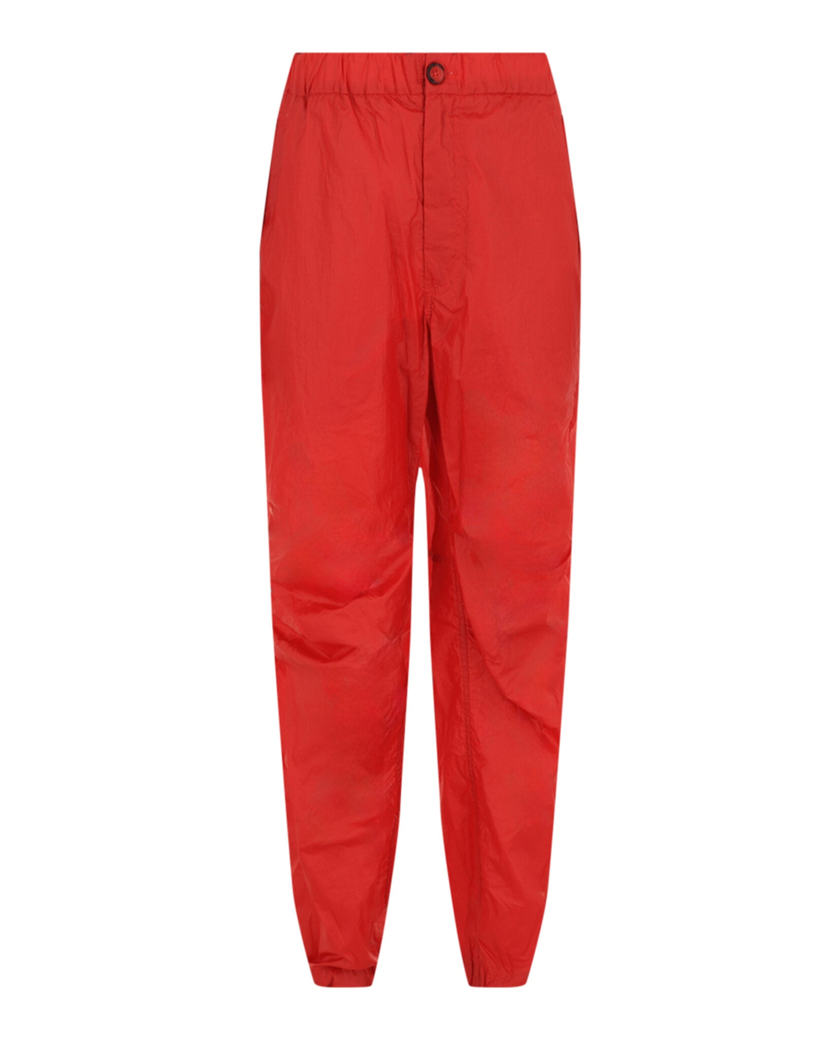 Ferragamo Mens Coated Drawstring Straight-Leg Pants