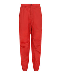 Ferragamo Mens Coated Drawstring Straight-Leg Pants