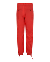 Ferragamo Mens Coated Drawstring Straight-Leg Pants