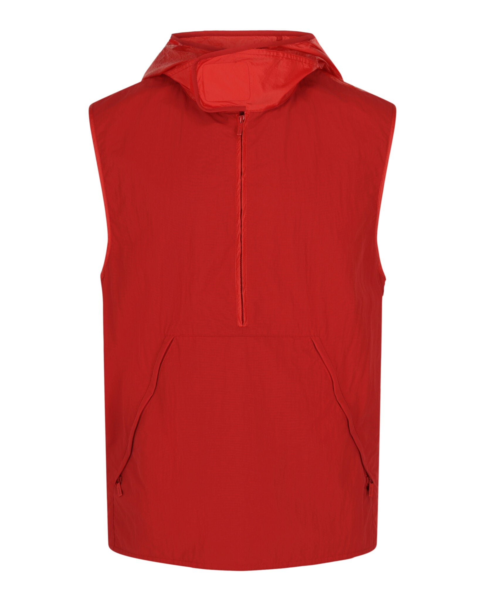 Ferragamo Mens Hooded Windbreaker Vest