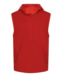 Ferragamo Mens Hooded Windbreaker Vest