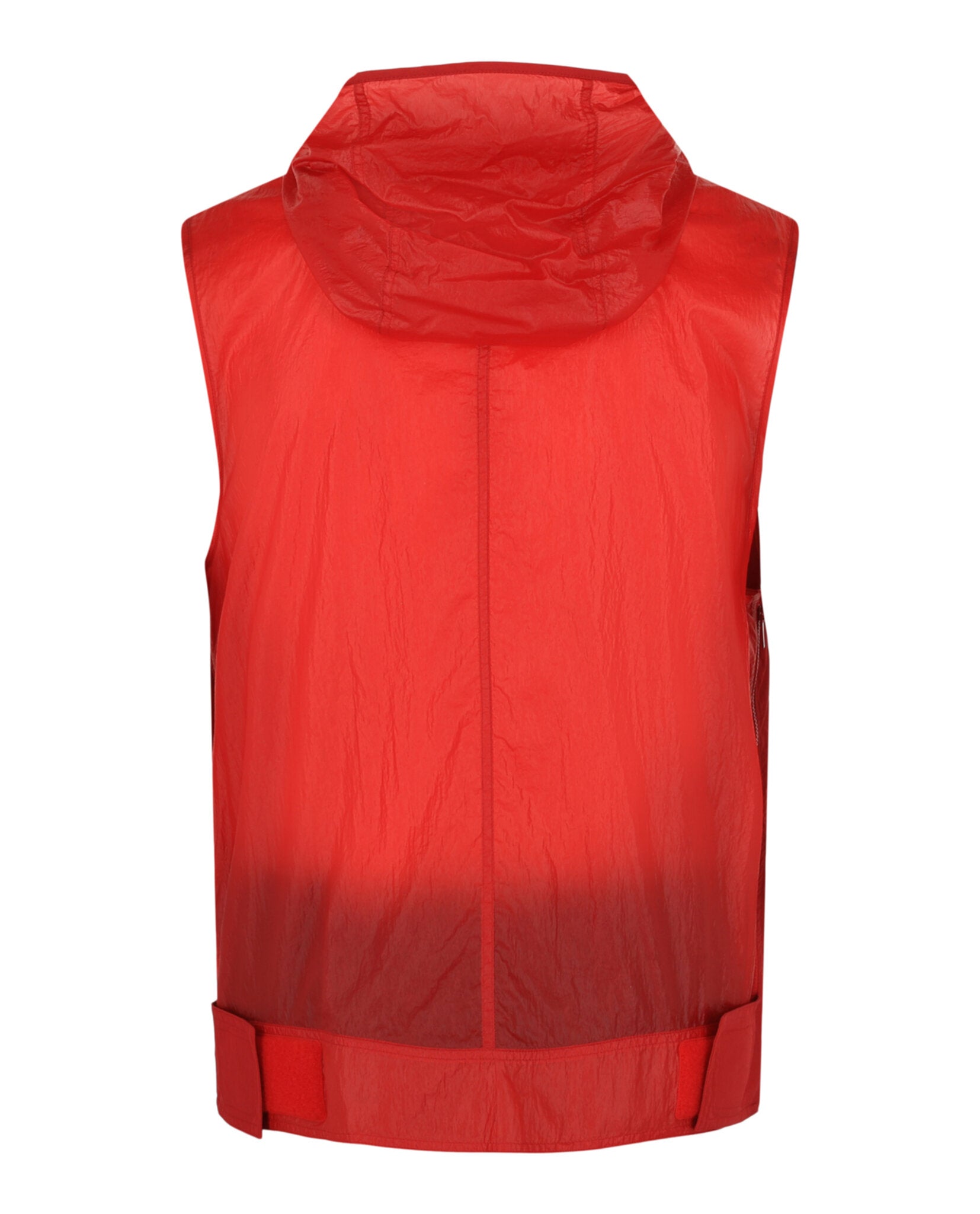 Ferragamo Mens Hooded Windbreaker Vest