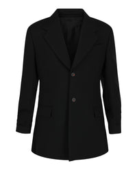 Ferragamo Mens Notched Lapel Wool Blazer