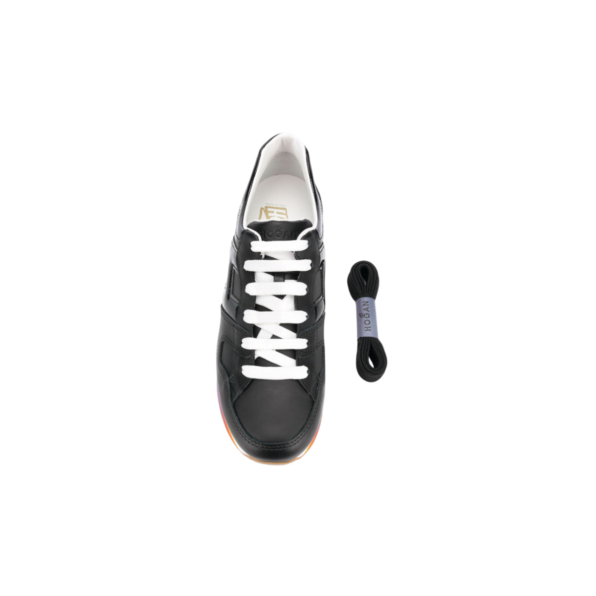 Hogan Rainbow Platform Sole Sneakers
