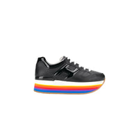 Hogan Rainbow Platform Sole Sneakers