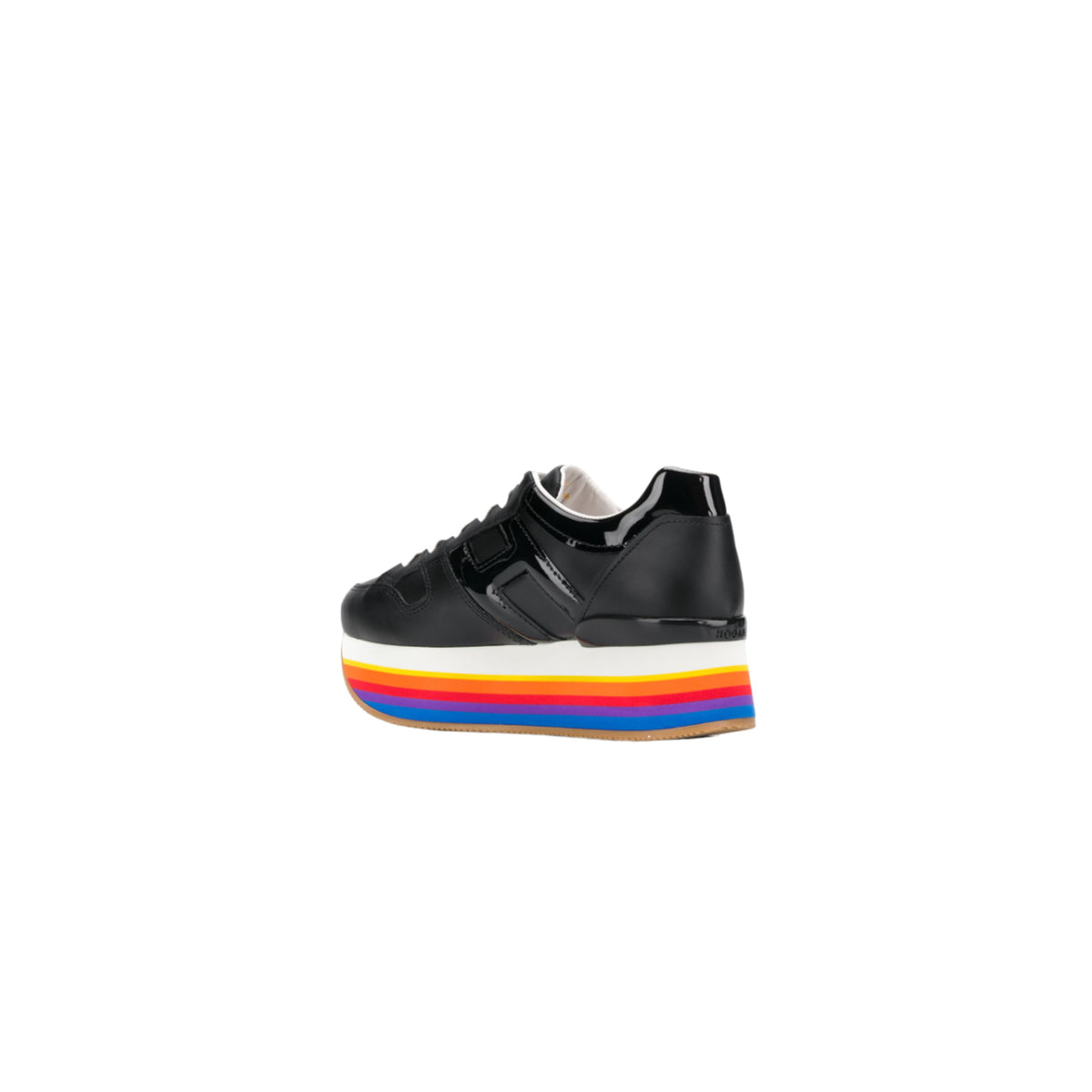 Hogan Rainbow Platform Sole Sneakers