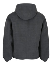Ferragamo Mens Wool Zip-Up Jacket