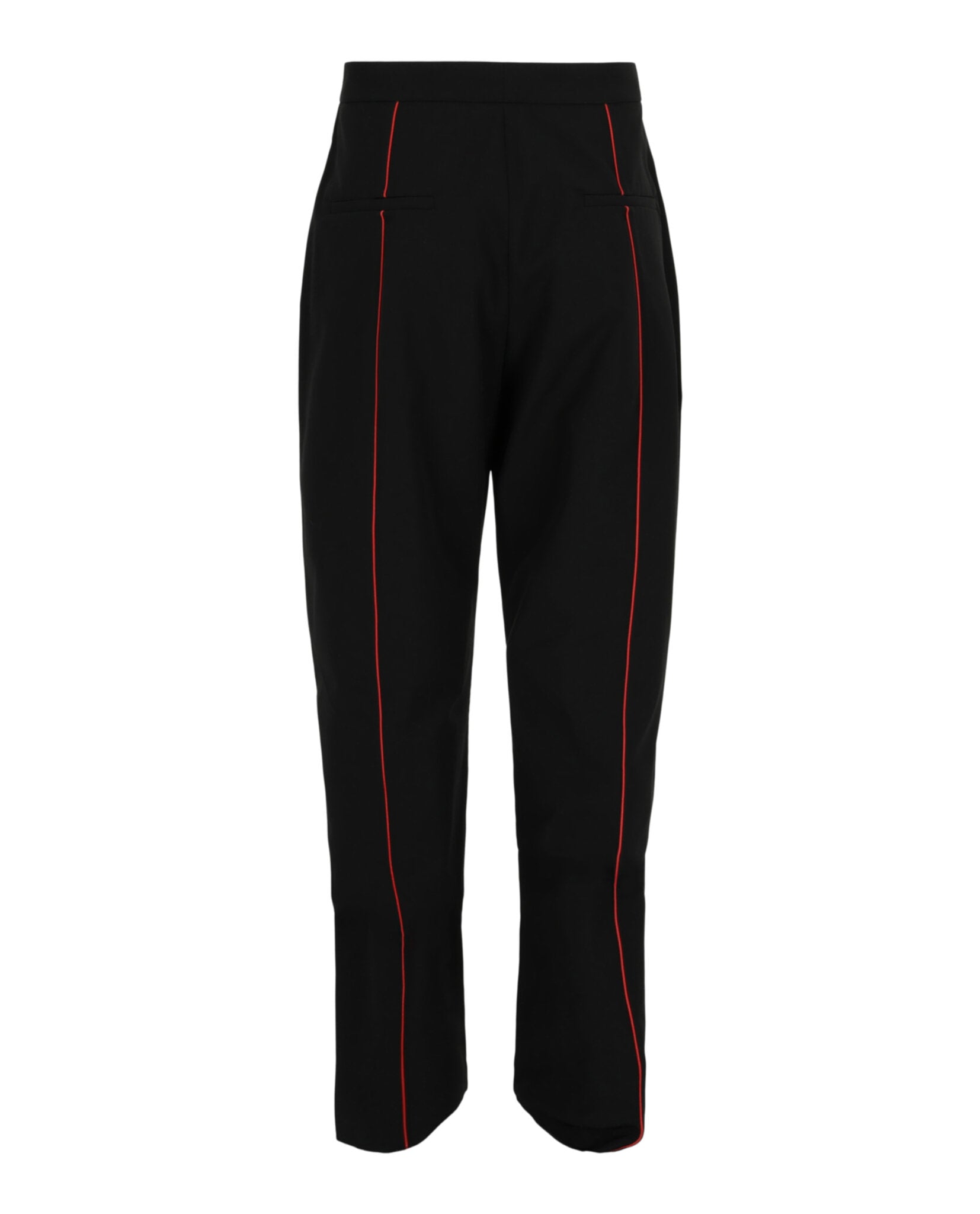 Ferragamo Mens Contrasting-Trim Straight-Leg Track Pants
