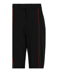 Ferragamo Mens Contrasting-Trim Straight-Leg Track Pants