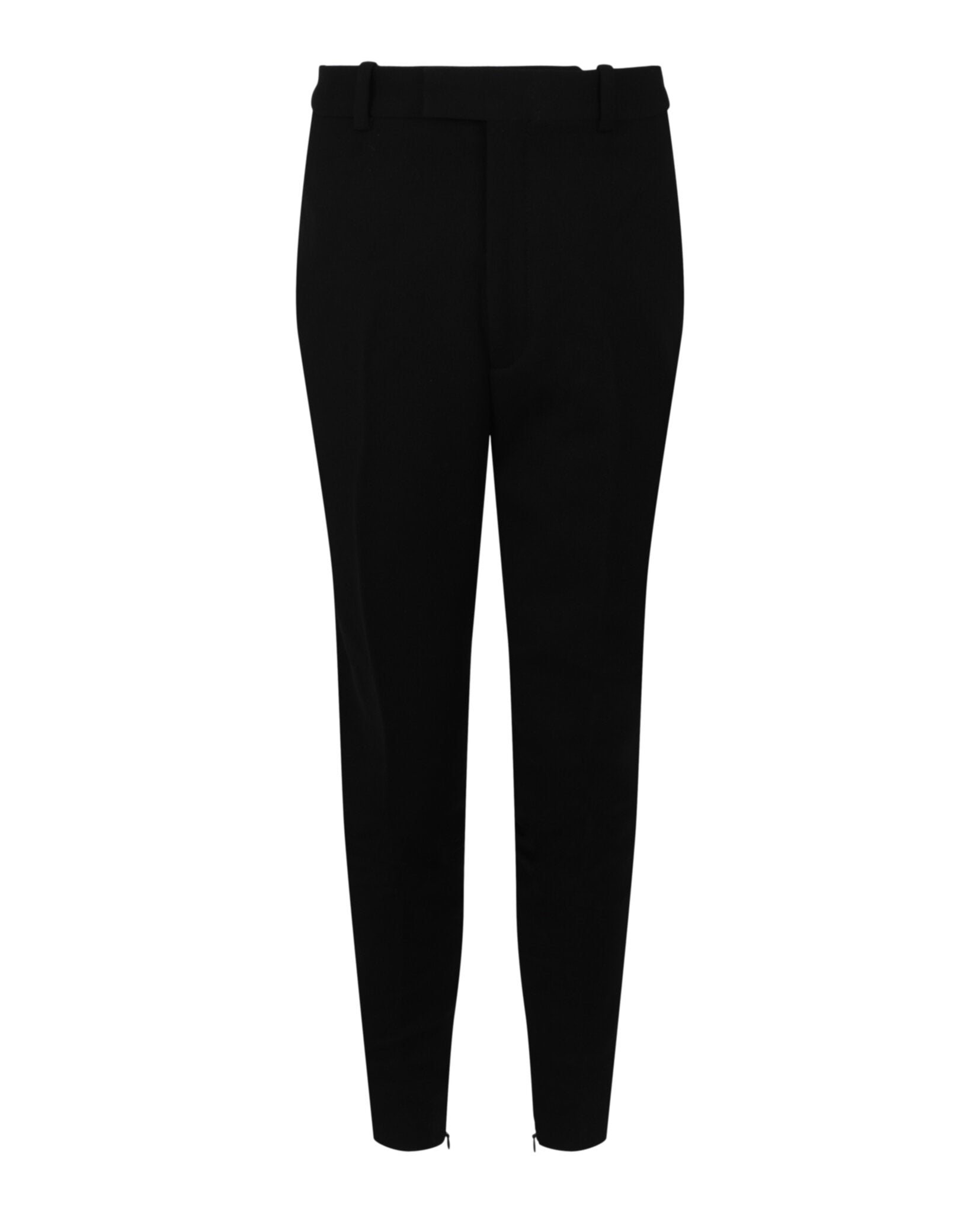 Ferragamo Mens Zip-Detail Tailored Trousers